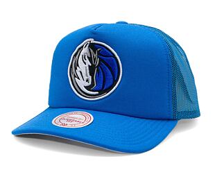 Kšiltovka Mitchell & Ness - Dallas Mavericks - Evergreen Trucker - Blue