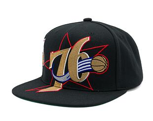 Kšiltovka Mitchell & Ness - Philadelphia 76Ers - Big Time Snapback Hwc - Black