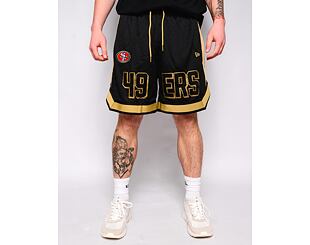 Kraťasy New Era - NFL Graphic Shorts - San Francisco 49ers - Black