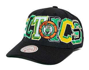 Kšiltovka Mitchell & Ness - NBA Hyper Type Pro Snapback - Boston Celtics - Black
