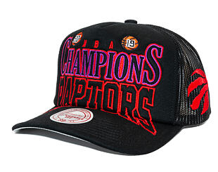 Kšiltovka Mitchell & Ness - NBA Big Champ Trucker - Toronto Raptors - Black