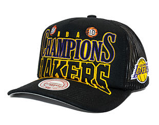 Kšiltovka Mitchell & Ness - NBA Big Champ Trucker - LA Lakers - Black