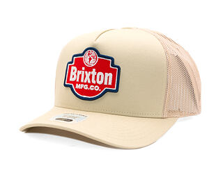 Kšiltovka Brixton - International C Np Mp Trucker - Sand/Sand