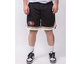Kraťasy New Era - NFL Mesh Shorts - SF 49ers - Black
