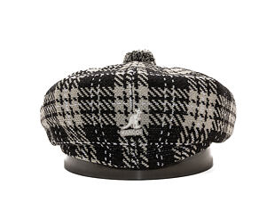 Baret Kangol - New Heritage Flat Cap - Black Check