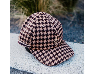 Kšiltovka Kangol - Block Zig Baseball - Brown