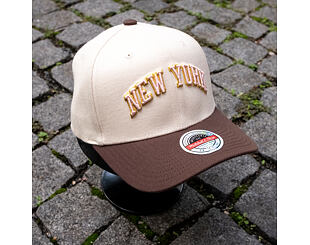 Kšiltovka Mitchell & Ness - Blush Sand Classic Red - New York Knicks - Sand/Brown