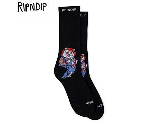 Ponožky Rip N Dip - Childs Play Nerm Sock - Black