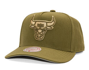 Kšiltovka Mitchell & Ness - NBA Fashion Basic Pro - Chicago Bulls - Olive