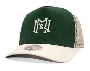 Kšiltovka Mitchell & Ness - Branded Icon Trucker - Dark Green
