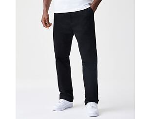 Kalhoty New Era - Branded Cord Chino Pants - Black