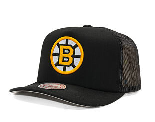 Kšiltovka Mitchell & Ness - Evergreen Trucker - NHL - Boston Bruins - Black