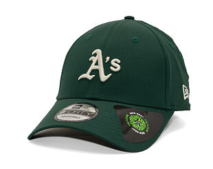 Kšiltovka New Era - MLB Recycled Midi 9FORTY - Oakland Athletics - Dark Green