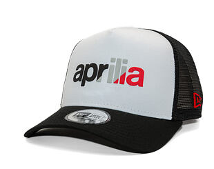 Kšiltovka New Era - Piagio Wordmark 9FORTY Trucker - Aprilia - Black