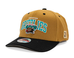 Kšiltovka Mitchell & Ness - NBA Team Arch Snapback - Vancouver Grizzlies - Brown / Black