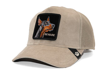 Kšiltovka Goorin - Velour Doberman - Biscuit