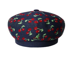 Baret Kangol - Tropic Cherry Jax Beret - Navy