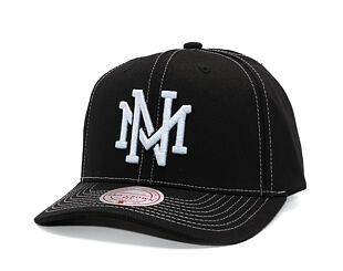 Kšiltovka Mitchell & Ness  - Branded Baseline -Pro Crown Snapback - Black