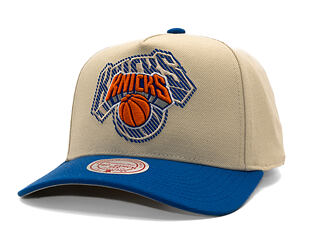 Kšiltovka Mitchell & Ness - Off Tilted - NBA - New York Knicks - Off White