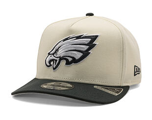 Kšiltovka New Era - NFL "Steel Clouds 2 Tone" 9FIFTY - Philadelphia Eagles - Chrome White