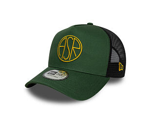Kšiltovka New Era - Seasonal 9FORTY A-Frame Trucker - AS Roma - Cilantro Green