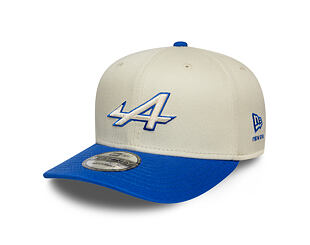 Kšiltovka New Era - F1 Contrast Visor 9SEVENTY Stretch-Snap - Alpine Racing - Ivory