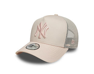Dětská Kšiltovka New Era - MLB League Essential 9FORTY A-Frame Trucker - NY Yankees - Blush Pink
