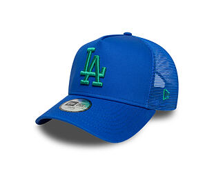 Dětská Kšiltovka New Era - MLB Essential 9FORTY A-Frame Trucker - LA Dodgers - Blue / Green