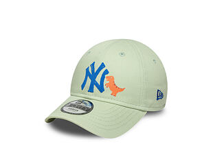 Dětská Kšiltovka New Era - MLB Dino Icon 9FORTY - NY Yankees - Soft Grass / Blue Bead