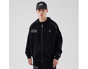 Mikina New Era - F1 Oversized Full-zip Hoody - RED BULL F1 - Black