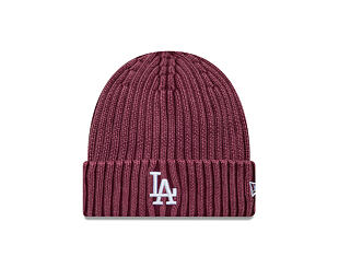 Kulich New Era - MLB Washed Beanie Medium Knit - LA Dodgers - Burgundy