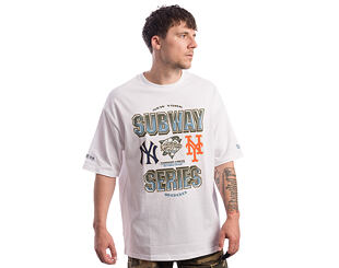 Triko New Era - MLB Subway Series Oversized Tee - MLB - White