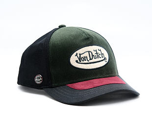 Kšiltovka Von Dutch - Trucker - Bi-Material Visor Patch - Green