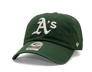 Kšiltovka '47 Brand - MLB Clean Up - Oakland Athletics - Green