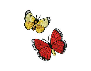 Nažehlovačka Monoquick - Motýlci 2,9 x 2 cm a 3,5 x 2,5 cm