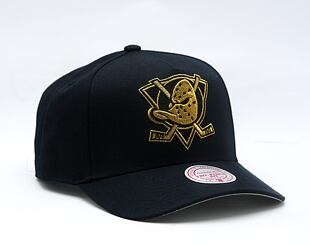 Kšiltovka Mitchell & Ness - NHL Black And Gold Pro Snapback Vntg - Anaheim Ducks - Black