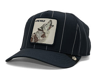 Kšiltovka Goorin - Pinstripe Wolf - Edge Navy