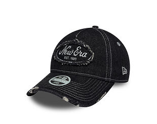 Dámská Kšiltovka New Era - Branded Distress 9TWENTY A-Frame - Black