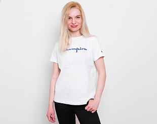 Dámské Triko Champion Crewneck T-Shirt White 110992 WW001