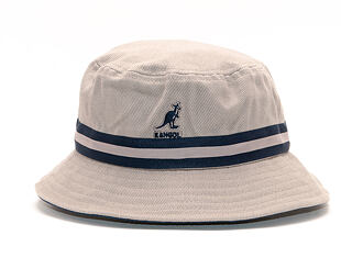 Klobouk Kangol Stripe Lahinch Grey