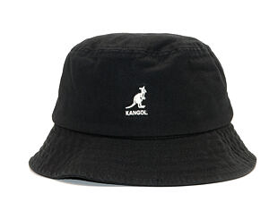 Klobouk Kangol - Washed Bucket - Black