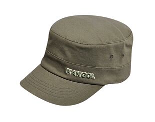 Kšiltovka Kangol - Cotton Twill Army Cap - Green