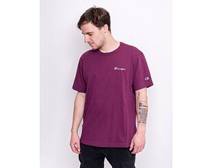 Triko Champion Crewneck T-Shirt Burgundy 214279 VS506