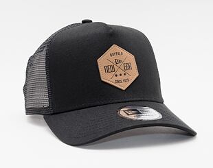 Kšiltovka New Era - Heritage Patch 9FORTY Trucker - Black