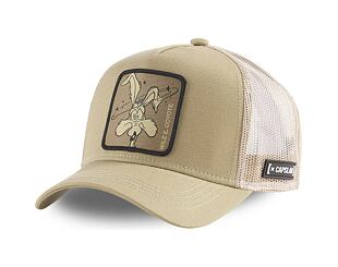 Kšiltovka Capslab - Trucker Looney Tunes - Wile E. Coyote v.3 Trucker - Sand