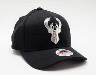 Kšiltovka Mitchell & Ness Cyber Redline Snapback Milwaukee Bucks Black