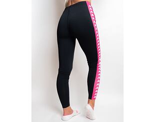Dámské Legíny Kappa 222 Banda Atui A24 Black/Pink