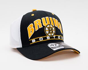 Kšiltovka '47 Brand NHL Boston Bruins Top Corner ’47 MVP DP Black