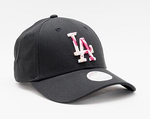 Dámská kšiltovka New Era 9FORTY Womens MLB Camo Infill Los Angeles Dodgers Strapback Black