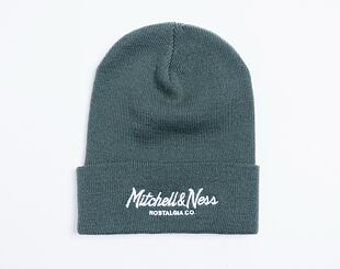 Kulich Mitchell & Ness Branded Pinscript Cuff Knit Dark Green